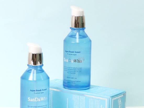 Launched new summer product "Sandawha Aqua Fresh Toner" 썸네일